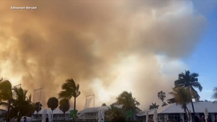 Incendies de brousse : des vacances moins reposantes que prévu aux Bahamas