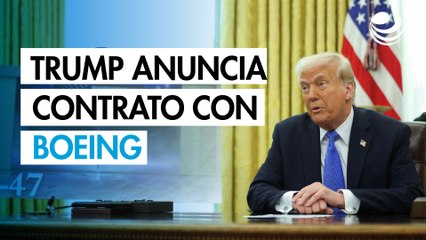 Trump anuncia contrato con Boeing para un nuevo F-47, su avión de combate de sexta generación