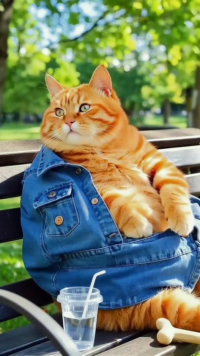 Cat injured complain to dog