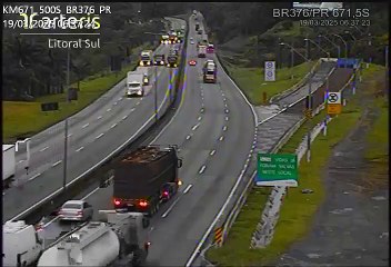VÍDEO: Caminhão-tanque carregado com diesel perde freio e manobra evita o pior na BR-376