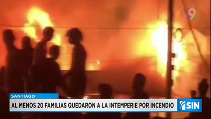 Incendio afecta 20 viviendas en el sector El Ejido de Santiago | Primera Emisión SIN