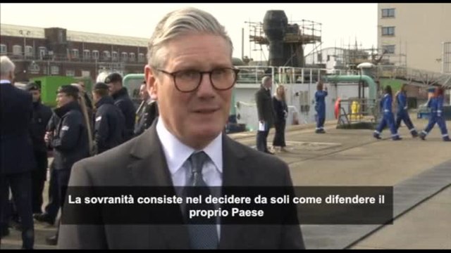 Starmer: Decidere su difesa Ucraina spetta a Kiev, non a Mosca