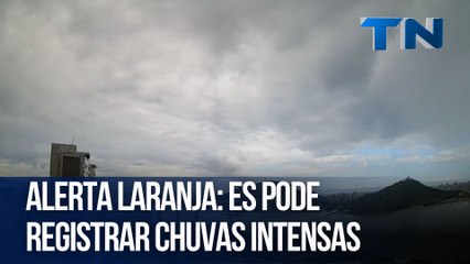 Alerta Laranja: ES pode registrar chuvas intensas