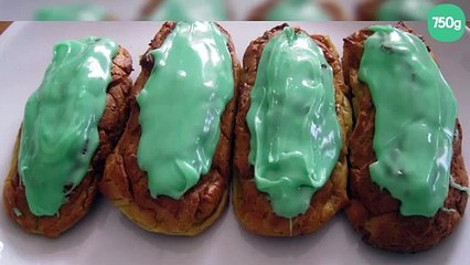 Éclairs aux kiwis