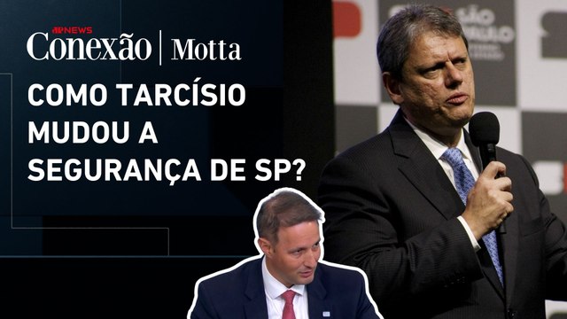 Derrite: São Paulo estava caminhando para problema que vive o RJ | CONEXÃO MOTTA