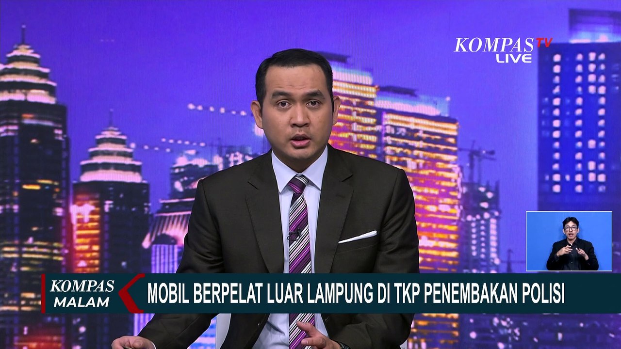 Mobil Berpelat Luar Lampung di TKP Penembakan 3 Polisi Mulai Rusak, Milik Siapa?