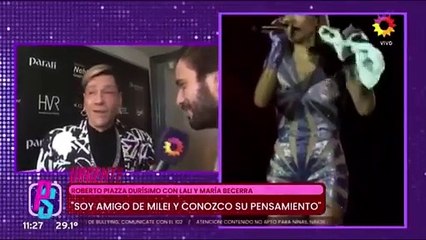 Roberto Piazza: "Lali y María Becerra son unas imbéciles"