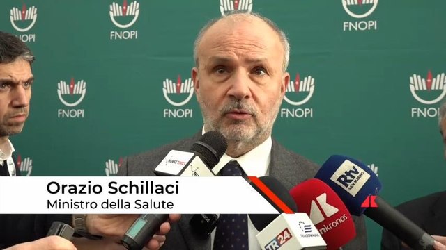 Congresso Fnopi, Schillaci:' Agire su due fronti pe valorizzazione professione infermieristica