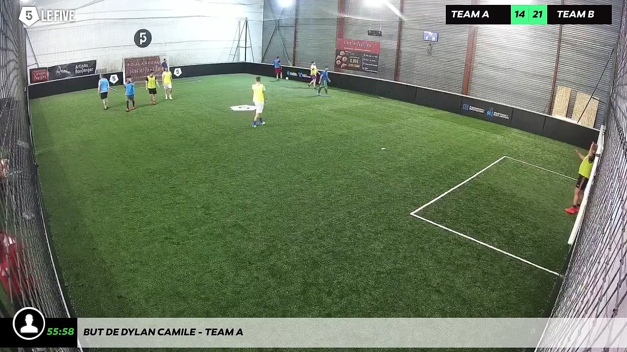 But de Dylan Camile - Team A