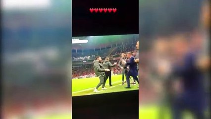 İrfan Can Kahveci'nin golüne Felipe Melo böyle tepki gösterdi