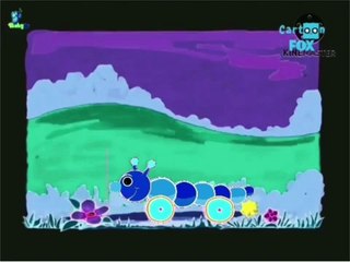 BabyTV Art Caterpillar Secret of Dragons in Negative