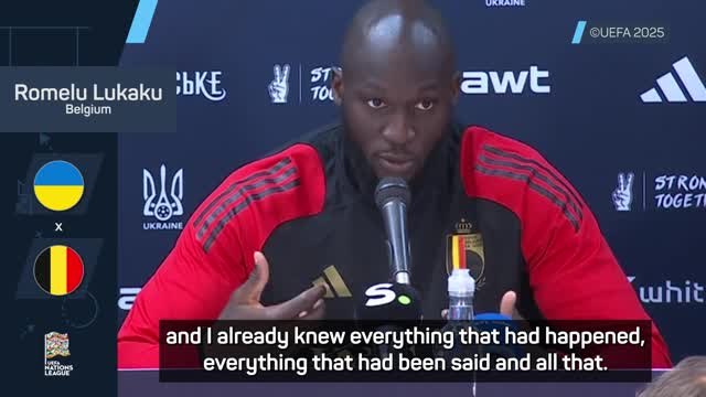 Belgium delighted with Courtois return to squad - Lukaku