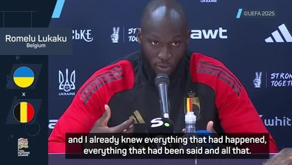 Belgium delighted with Courtois return to squad - Lukaku