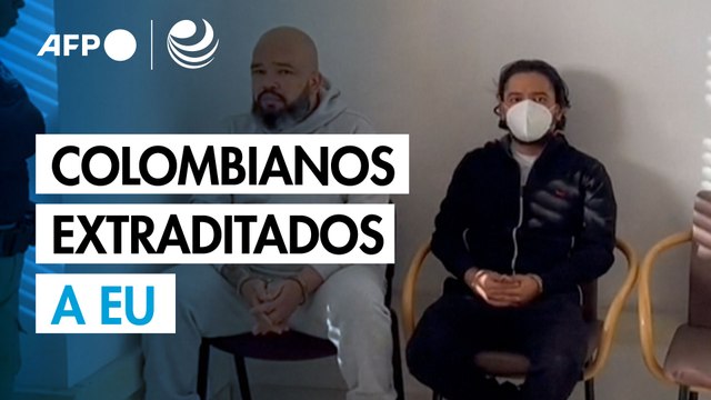 Colombia extradita a EU a ocho connacionales vinculados a cárteles mexicanos