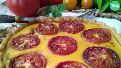 Tarte tomate-gruyère