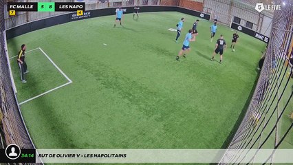 But de Olivier V - Les Napolitains