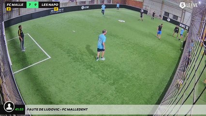 Faute de Ludovic - Fc Malledent