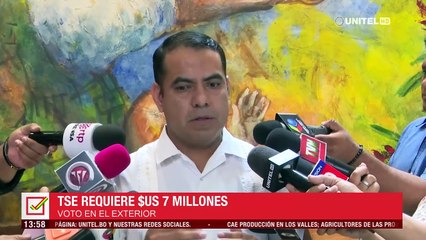El TSE espera que el Ministerio de Economía y el BCB “garanticen la disponibilidad de los dólares” para el voto en el exterior