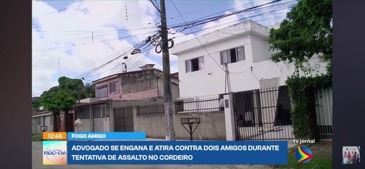 Advogado atira no filho do amigo após confundi-lo com assaltante no Recife
