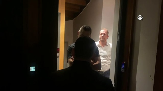 İBB Medya AŞ Yönetim Kurulu Başkanı Murat Ongun'un gözaltına alındığı anlar kamerada