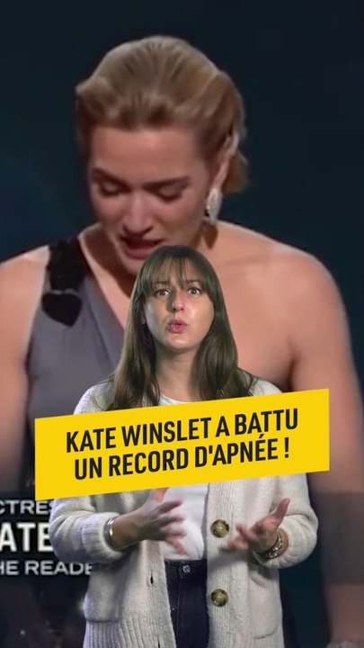 Fou Mais Vrai : Kate Winslet a battu un record d'apnée sur "Avatar 2" !