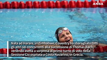 Cio, Kirsty Coventry nuova presidente: prima donna e prima africana