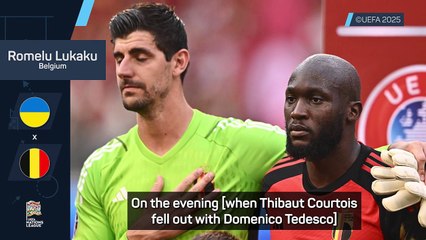 Belgium delighted with Courtois return to squad - Lukaku