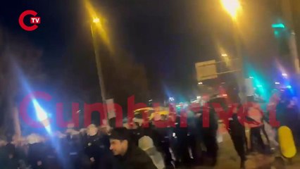 Saraçhanede gençlerle polis arasındaki gerginlik artıyor