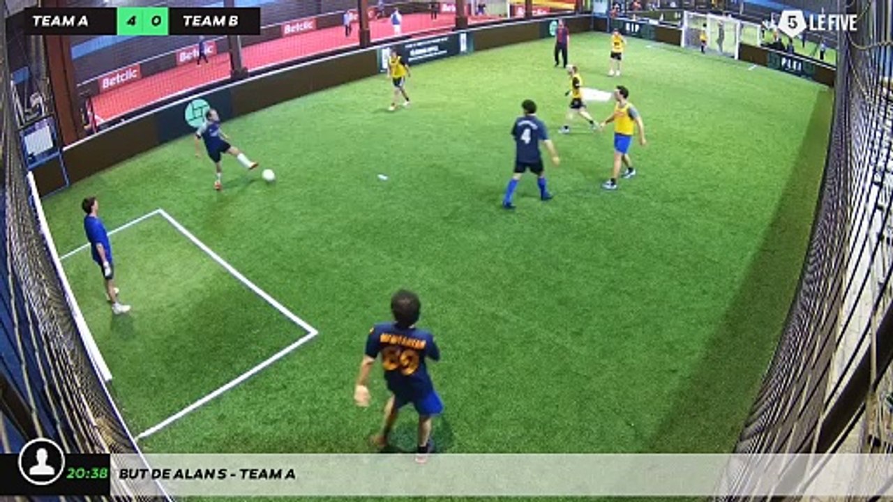 But de Alan S - Team A