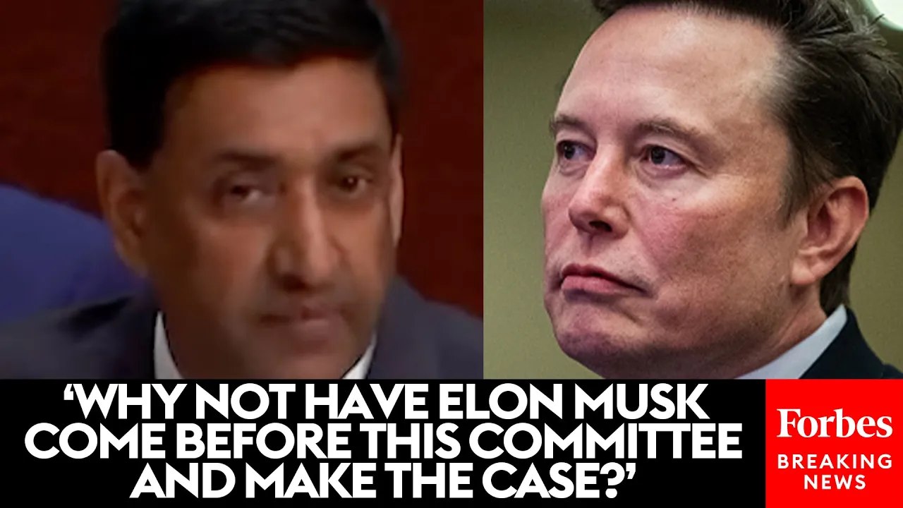 Ro Khanna Calls Out GOP For Not Requesting Elon Musk Testify In Defense Of DOGE Cuts