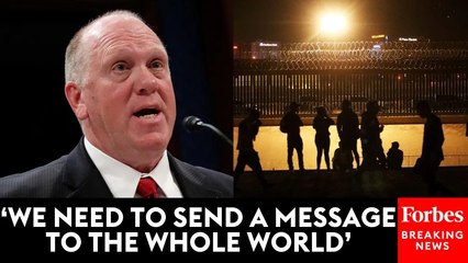 'It's Not Okay To Enter The Country Illegally': Tom Homan On How To Solve The 'Border Crisis'