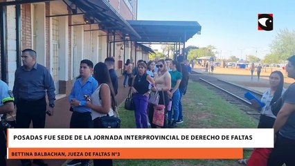 Posadas fue sede de la jornada interprovincial de Derecho de Faltas