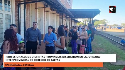 Profesionales de distintas provincias disertaron en la jornada interprovincial de Derecho de Faltas