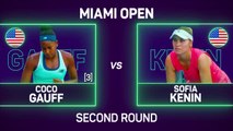 Gauff crushes Kenin in Miami opener
