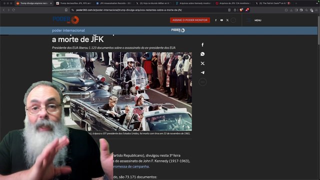 TRUMP libera DOCUMENTOS SECRETOS de JFK que INCLUEM informações SOBRE possível GOLPE no BRASIL