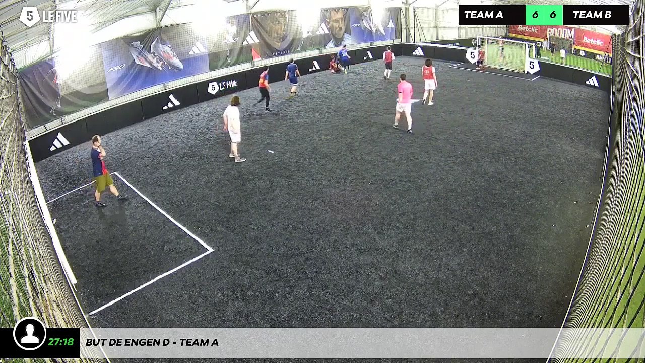 But de Engen D - Team A