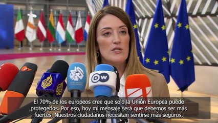 Los líderes de la UE prometen dar "todo el apoyo militar" a Ucrania