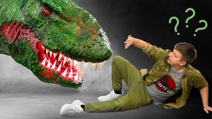 Dinosaur Rebirth in Jurassic World 🦖😲 Cardboard vs LEGO Crafts