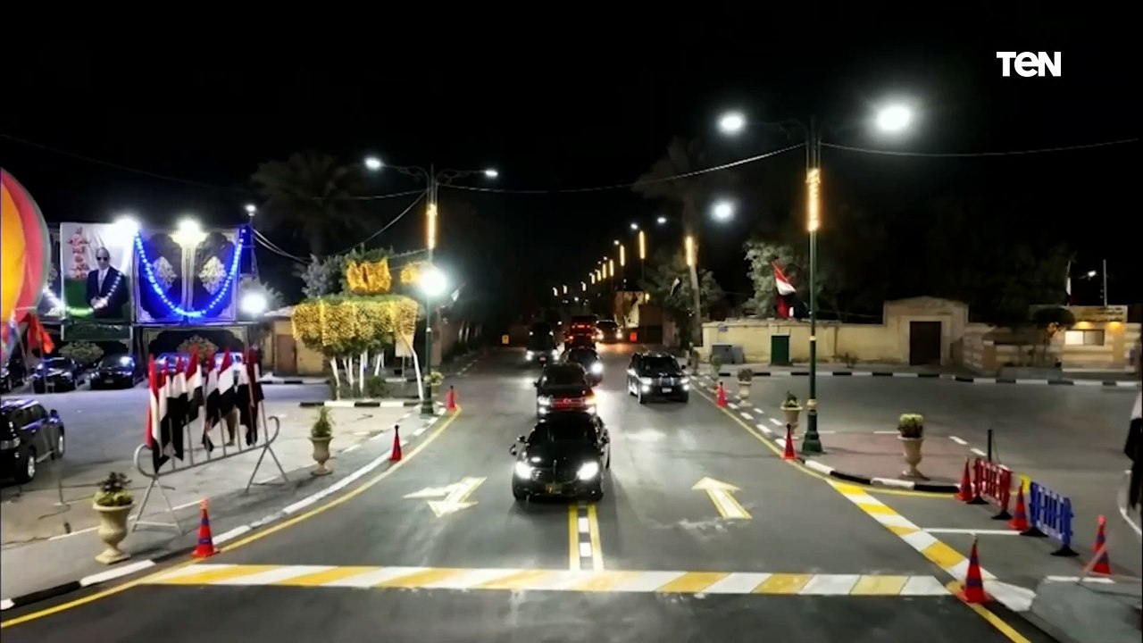 الرئيس السيسى يؤدى صلاة الفجر بمسجد السيدة نفيسة.. وشيخ الأزهر فى استقباله