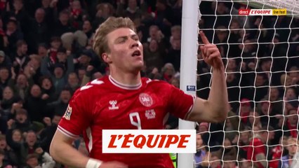 Le but du Danemark face au Portugal - Football - Ligue des nations