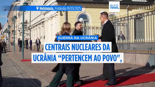 Zelenskyy: As centrais nucleares pertencem ao povo da Ucrânia