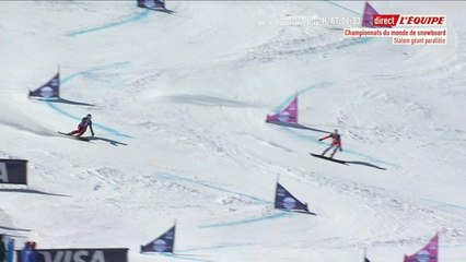 Le replay du géant parallèle single à Engadine - Snowboard - Championnat du monde