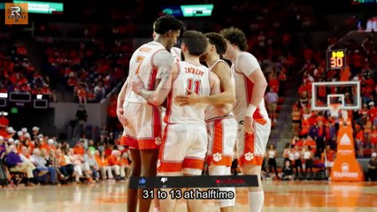 Clemson narrowly misses tying infamous NCAA tournament record in first half vs. No. 12 McNeese