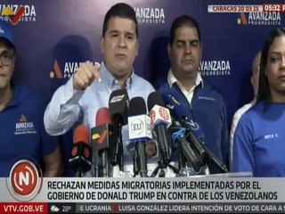 Avanzada Progresista exige a Donald Trump respetar el derecho internacional