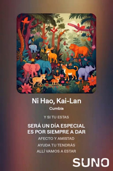 Ni Hao, Kai-Lan; Hola Soy Kai-Lan (Español Latino) [Versión Original En Cumbia] [DESDÉ SUNO AI] 2024