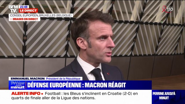 Nous devons avoir plus de croissance et plus de richesse en Europe , déclare Emmanuel Macron