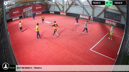 But de Rimk K - Team A