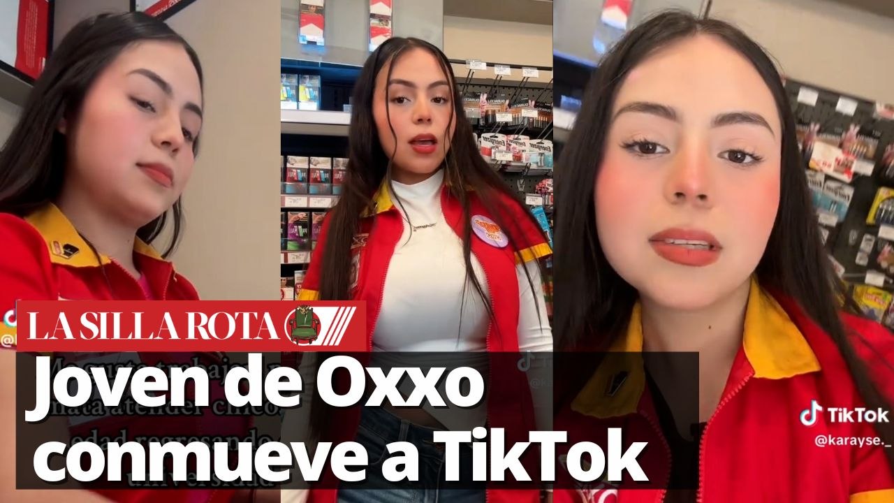 Cajera de Oxxo se viraliza tras confesar su sentir sobre universitarios