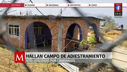 Reportan el hallazgo de un campo de adiestramiento utilizado por criminales en Yuriria, Guanajuato