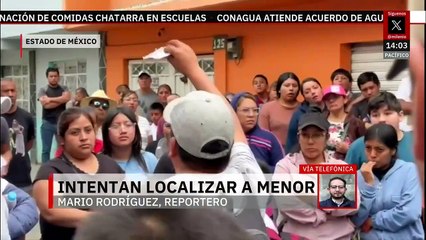 Realizan brigadas de búsqueda para localizar a menor de 9 años, desaparecido en Edomex